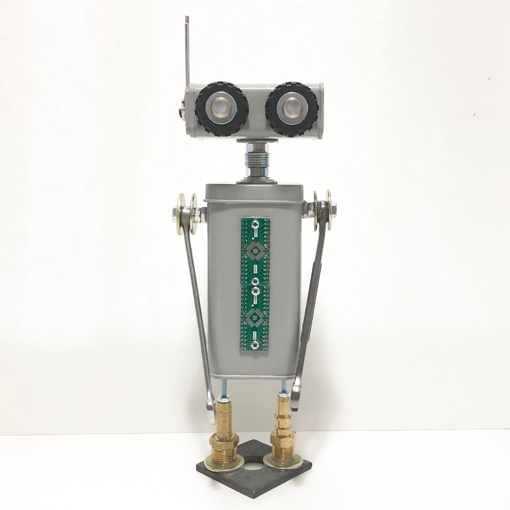 Found Objects Robot Sculpture - image 2